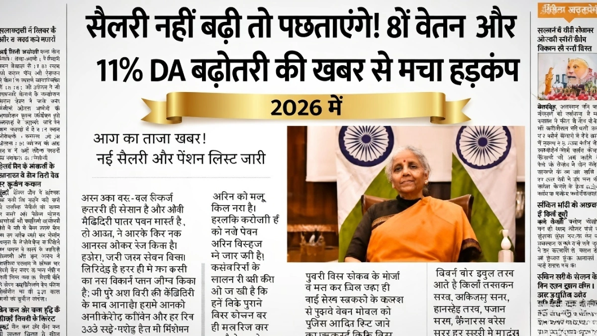 8th pay commission 2026