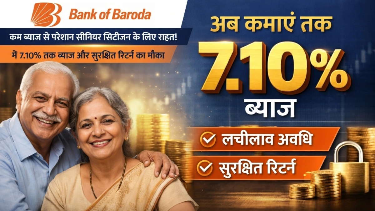 Bank Of Baroda Senior Citizen FD