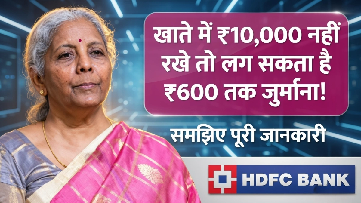 HDFC Bank Minimum Balance Rules