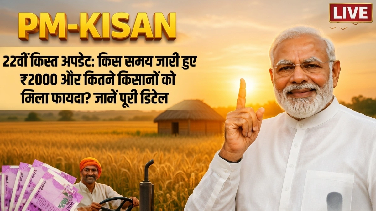 PM Kisan 22nd installment